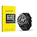 4 Pièces Verre Trempé Compatible Garmin Fenix 6 / Solar/Fenix 6 Pro/Sapphire/Solar Editions 47mm / Vivomove HR，2.5D Bord, 9H Dureté, HD, Anti-Rayures, Protection D'écran Garmin Fenix 6