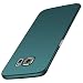 Produktbild Homikon Hart PC Hülle Ultra Slim Matt Handyhülle Plastik Handytasche Weiche Schutzhüll Stoßfeste Harte Schutz Handy Hülle Stoßdämpfend Motiv Hard Case Etui für Samsung Galaxy S6 Edge - Sand grün