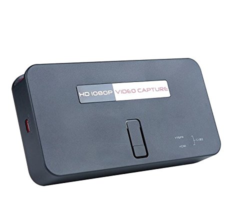 PC 1080 P HD dispositivo de grabación de vídeo - HDMI, YPBPR, tarjeta SD, grabación con un botón, USB