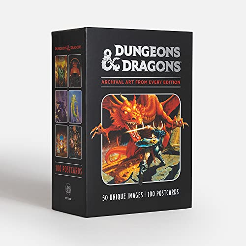 Image of Dungeons & Dragons 100 Postcards: Archival Art from Every Edition