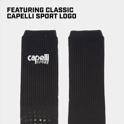 Capelli Sport Crew, Athletic Non Slip Grip Sock Pair for Men and Women4