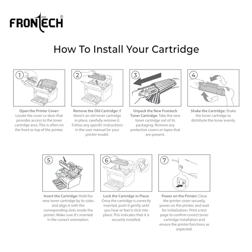 Image of FRONTECH W137A Laserjet Toner Cartridge compatible with HP LaserJet M209dwe / M209dw / M211d / M211dw / M233dw / M233sdn / M233sdw / M234sdw / M234dw / M234sdns / M234dwe / M236d / M236dw / M236sdn / M236sdw, Black