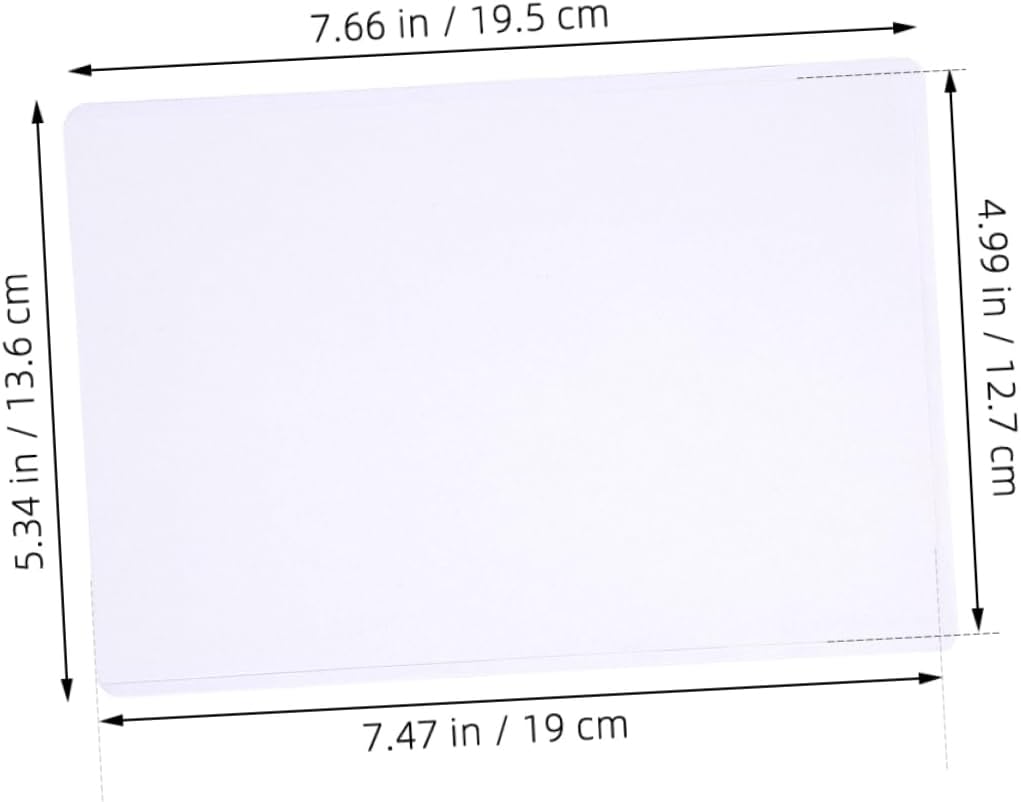 50pcs Hard Plastic Card Sleeves for Photos and Postcards Photo Protectors Sturdy Storage for Baseball Cards Collectibles