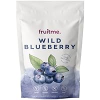 Raw Certified Organic Wild Blueberry Powder Freeze-Dried 100g - Antioxidant, Vitamin C and Zinc Rich Superfood - 100% Bilberry Superfruit by FruitMe