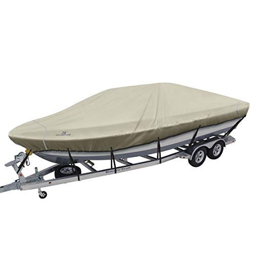 Explore Land Trailerable Waterproof Boat Cover Fits