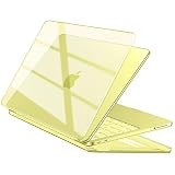 EooCoo ケース用のMacBook Neo クリスタルクリアケース Apple Neo 13インチ (A18 Pro 2026年モデル A3404) クリアカバー - シトラスクリア