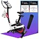 Christopeit Ergometer Heimtrainer AX 4000, 24 Widerstandsstufen, bis 150kg, 195cm Größe, verschleißfrei, Kinomap (inkl. Bodenschutzmatte)