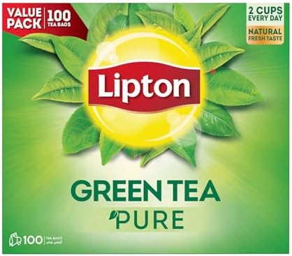 Lipton Green Tea Pure, 100 Teabags (Value Pack)