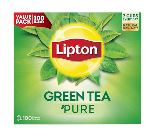 Lipton Green Tea Pure 100 Teabags (Value Pack)