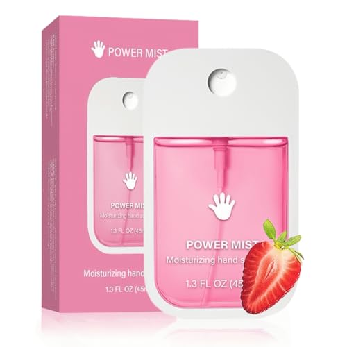 GKOKG Hand Sanitizer Spray Portable Power Mist Hydrating Hand Sanitizers Spray Travel Size Pocket Hand Sanitizer Multi-Flavor Cleanses Your Hands
