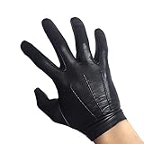 Raelf Ziegenlederhandschuhe Männer Fahren dünne Single-Layer-Touchscreen-Lederhandschuh Echtes Leder Mode Driving Chauffeur Handschuhe senden Vater Freund Geburtstagsgeschenk