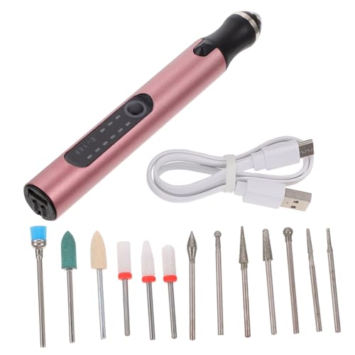 Gogogmee Pulidor de Uñas Eléctrico Portátil USB Multifuncional para Manicura y Pedicura con USB para Pulir Quitar Uñas y Exfoliar Muerta