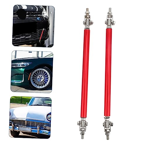 Anneome 2 Unidades Haste Surround Do Carro Suporte De Lábio Do Pára-choque Dianteiro Barra De Apoio