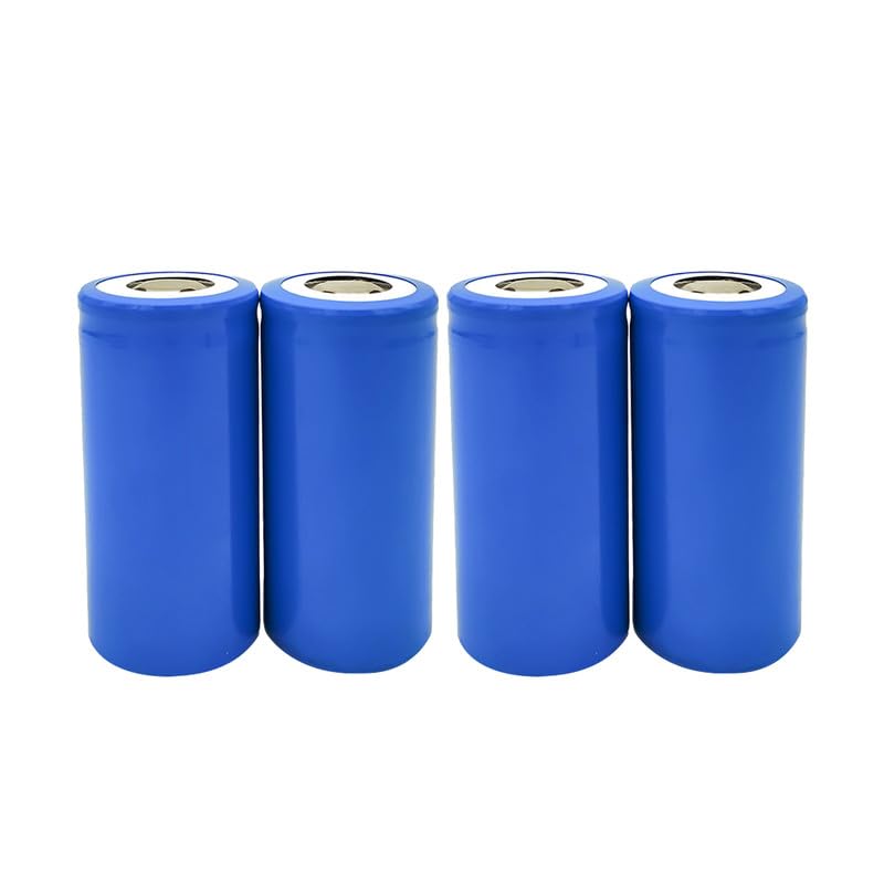 4 baterías recargables de 3,2 V 00 mAh para faros, linternas LED, mini ventiladores, etc.
