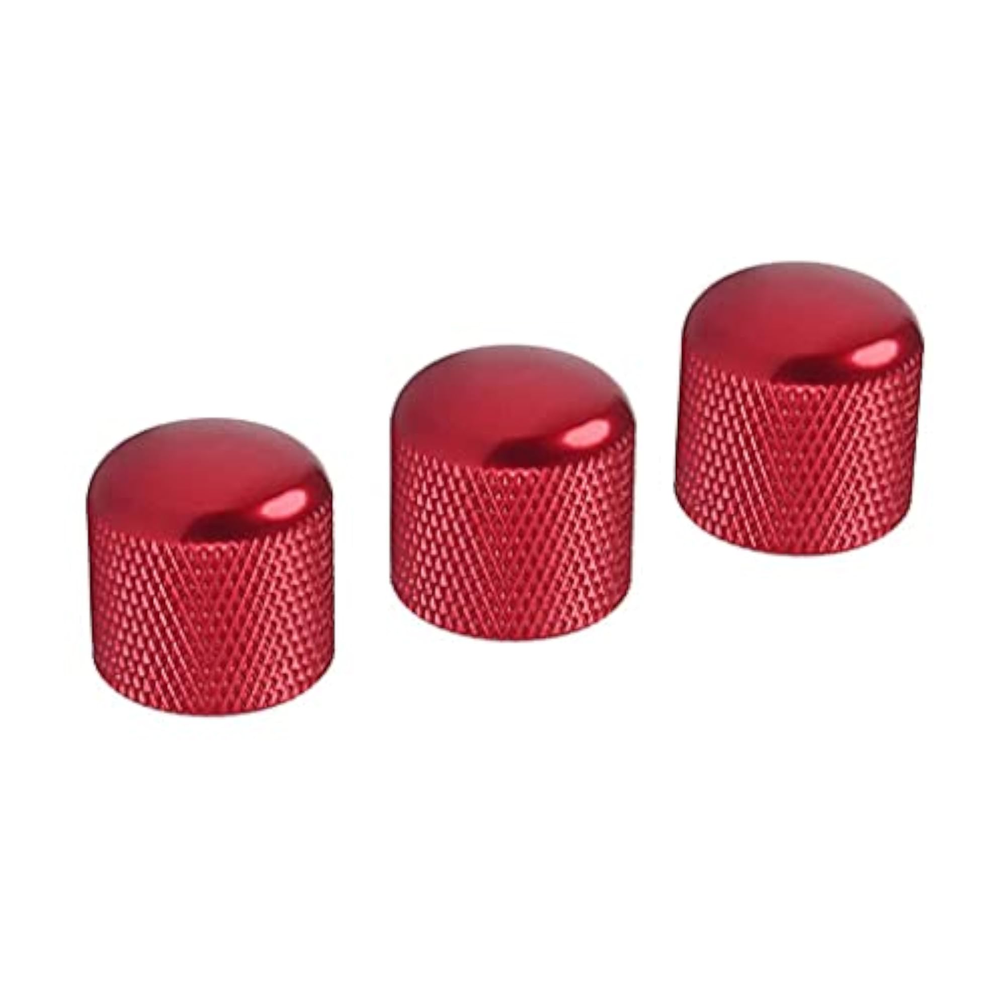 3 Pcs Electric Guitar and Bass Tone Volume Control Knobs Cap