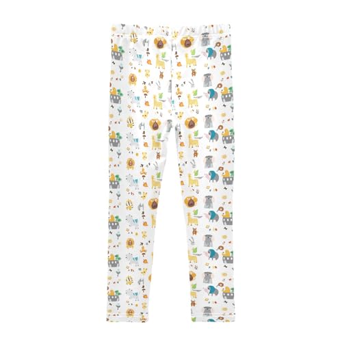 Girls' Leggings Animals Bear Kids Yoga Tights Pants 1 Pack 208618022