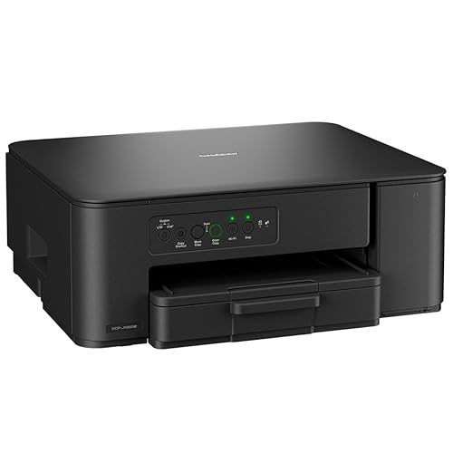 Brother DCP-J1260WE - Imprimante Multifonction 3 en 1 (Impression/Copie/Scan) - Jet d'encre Couleur - Wi-FI - Jusqu'à 16 Pages par Minute - compacte sans Fil - Eligible au Forfait Ecopro