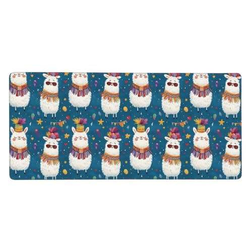 Grand tapis de souris de jeu bords cousus pour protéger votre bureau