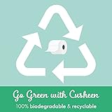 Cusheen by Splesh Toilet Roll Bulk Buy - Pack of 48 Rolls (2 x 24 packs) Quilted White 3 Ply Shea Butter Fragrance Toilet Rolls - Image 6