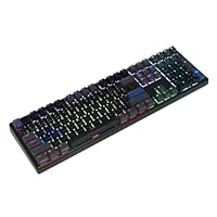 Amazon | NiZ キーボード 【X108黒い無線RGB】 静電容量無接点