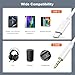 USB C to 3.5mm Audio Aux Jack Cable, 3.3ft USB Type C to 3.5mm Headphone Stereo Cord Car Compatible for iPhone 16/16 Plus/16 Pro/16 Pro Max/15/15 Plus/15 Pro/15 Pro Max, iPad Pro/Air/Mini, Galaxy S24