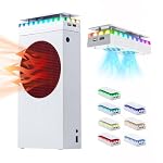 Mcbazel – Mcbazel Xbox Serie S Lüfter Staubschutzhaube mit 7 RGB Licht
