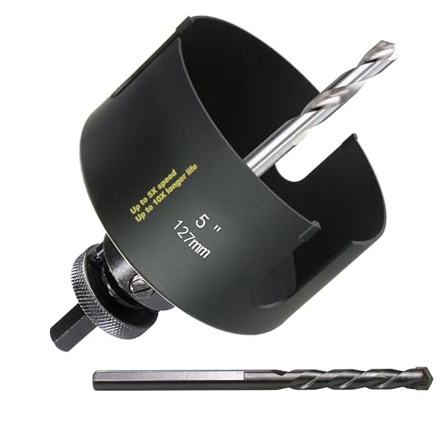 PLG2SUPT 5 inch carbide tipped hole saw