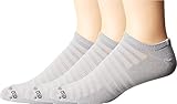 Drymax Hyper Thin Running No Show 3-Pack Grey MD (US Men's Shoe 6-8, Women's Shoe 7.5-9.5)