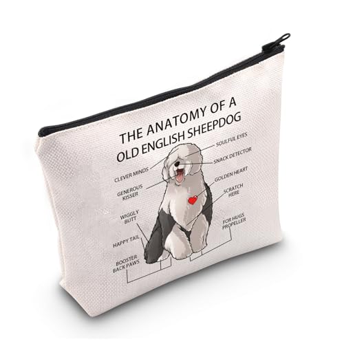 Trousse de toilette chien de berger anglais : fini le désordre en voyage