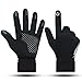 keynoyin Outdoor Thin Cycling Gloves, Fishing Mountaineering Sports Running Gloves - Black - XL