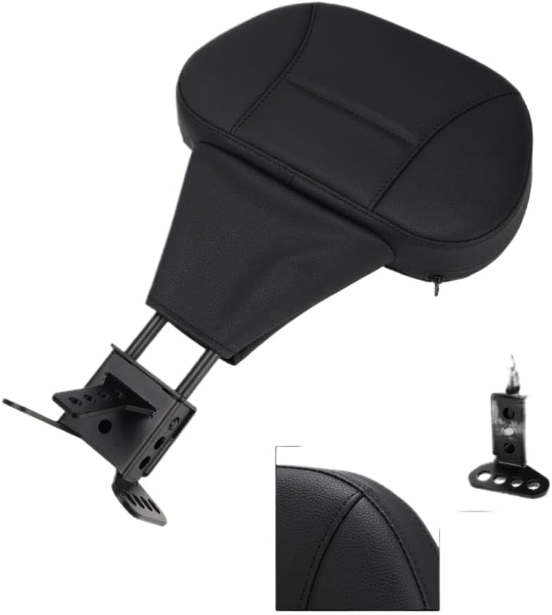 Backrest Pad Compatible with Street Electra Road Road King Tri 2009 2010 2011 2012 2013 2014 2015 2016 2017 2018 2019 2020 2021 2022 2023 2024 2025(Diamond Pattern)