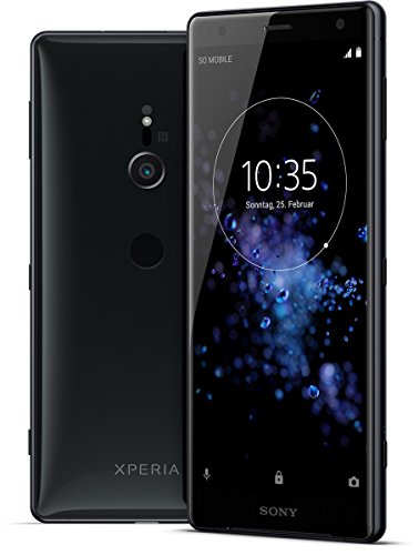 Sony Xperia XZ2 schwarz ohne Simlock, ohne Branding, ohne Vertrag