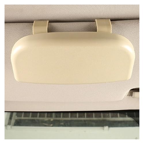 Boîte de rangement réutilisable pour lunettes de voiture clipsable