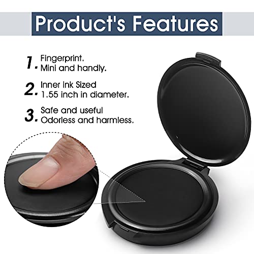 Fingerprint Ink Pad for Notary Use