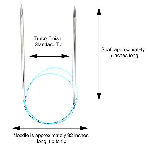 addi Skacel Turbo Original 32 Inch US - (2.75mm) Circular Knitting Needles by addi - Used condition - Image 2