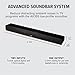 ZVOX Dialogue Clarifying Sound Bar - Patented Hearing Technology, 12 Levels of Voice Boost, Ultimate Low-Profile TV Speakers Soundbar with AccuVoice, Perfect for Home Theater & Smart TV - AV355 Black