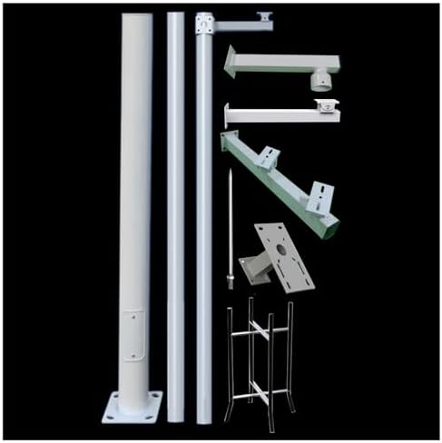Adjustable PTZ Bracket for Outdoor Camera, Heavy-Duty Mounting Pole, Dome Camera Support Arm for Enhanced Security and Surveillance Solutions