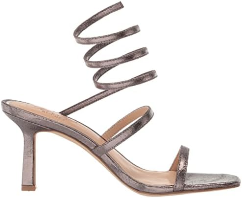 Jewel Badgley Mischka Reina Metallic Wrapped Ankle Stiletto Heel | Image 5