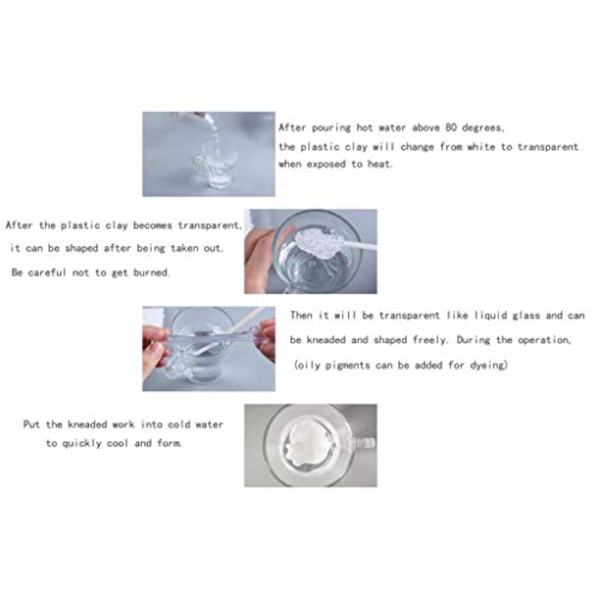 50g Crystal Clear Slime DIY Slime Making Arts & Crafts