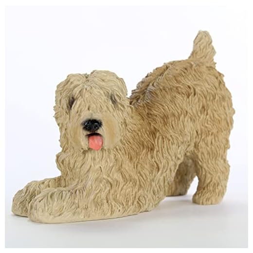 Conversation Concepts Soft Coated Wheaten Original Dog Figurine (4in-5in)