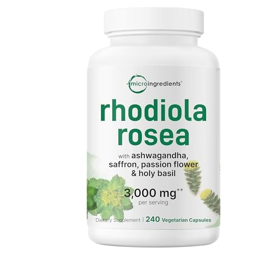 Micro Ingredients Rhodiola Rosea Brain Stress Mood