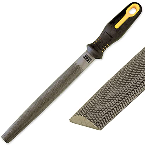 IVY Classic 12112 10-Inch Half Round Bastard File, Power Pro Grip Handle, 1/Card by IVY Classic - Image 2