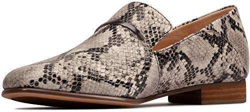 Image of Clarks Pure Viola Trim, Grey Snake, 4 UK