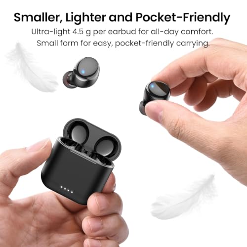TOZO T6 Wireless Earbuds Bluetooth 5.3 Stereo Sound in Ear Headphones - image 4