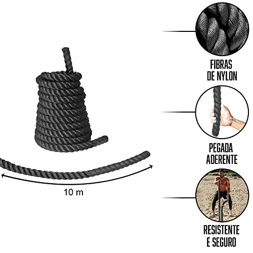 Kit Treinamento Funcional Cross Training Wall Ball + Kettlebell + Power Bag + Corda Naval + Caixa