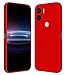 Produktbild RankOne Hülle für Redmi A1+ / Redmi A2+ / Poco C50 / Poco C51 (6.52" Inches) Weiche TPU Silikonhülle - Chinarot