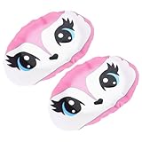 DECORNIJIA 2 Stück Skibrillen Überzüge aus Stoff mit UV Schutz Dehnbarer Unisex Brillen Schutzhülle für Ski Snowboardbrillen Leichte Reise Aufbewahrungshülle mit Bergmotiv