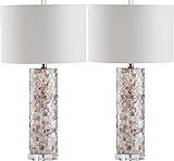 Safavieh Lighting Collection Boise Cream 28.9-inch Table Lamp (Set of 2)