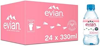 Evian Still Mineral Water 24x330ml