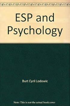 Paperback ESP and Psychology Book